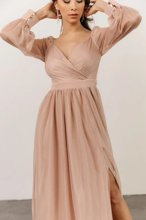 Best Octavia Shimmer Gown | embellished + sequined