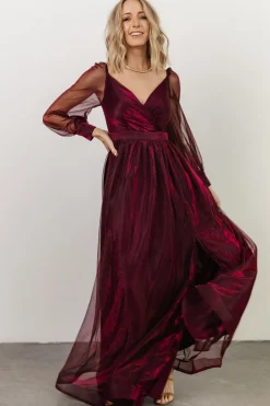Online Octavia Shimmer Gown | embellished + sequined