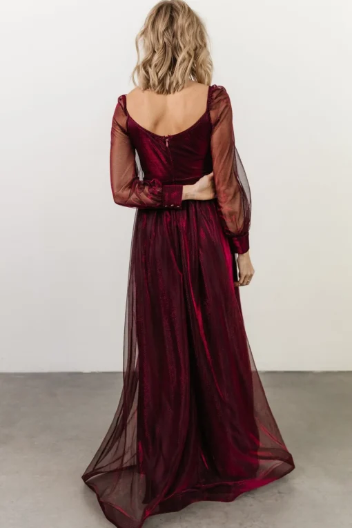 Online Octavia Shimmer Gown | embellished + sequined