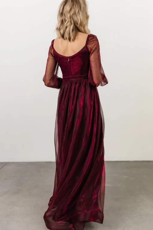 Online Octavia Shimmer Gown | embellished + sequined