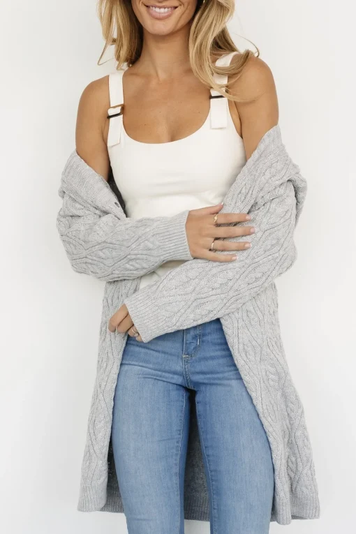 Outlet Richey Cable Knit Cardigan | cardigans