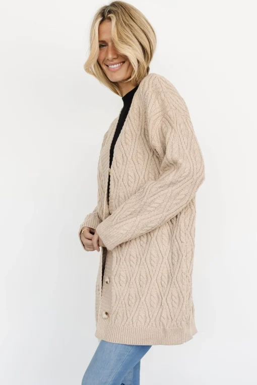 Outlet Richey Cable Knit Cardigan | cardigans