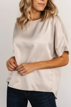 Cheap Rory Satin Top | COMING SOON