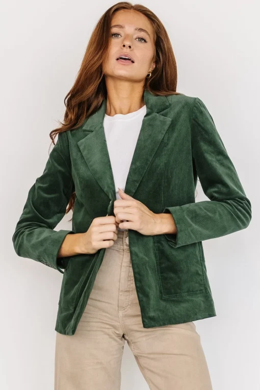 Fashion Royal Corduroy Blazer | outerwear