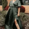 Best Sale Sicily Satin Maxi Dress | maxi dresses | WEDDING SUITE
