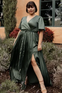 Best Sale Sicily Satin Maxi Dress | maxi dresses | WEDDING SUITE