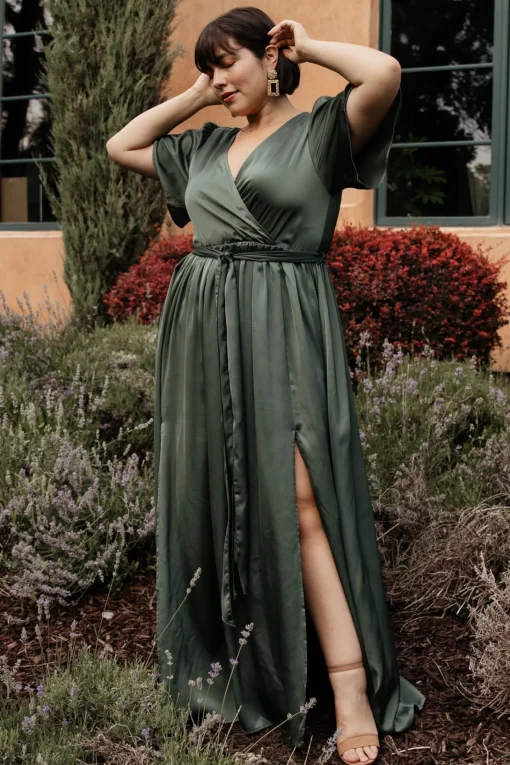 Best Sale Sicily Satin Maxi Dress | maxi dresses | WEDDING SUITE
