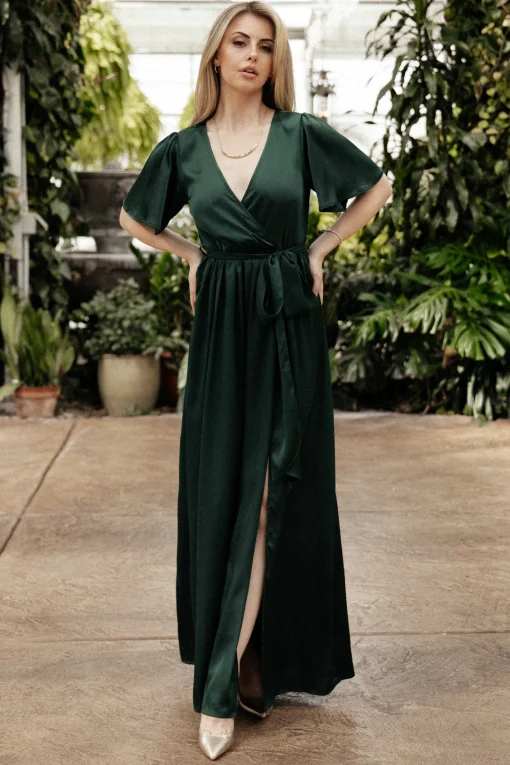 Fashion Sicily Satin Maxi Dress | maxi dresses | WEDDING SUITE