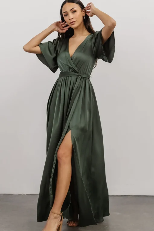 Best Sale Sicily Satin Maxi Dress | maxi dresses | WEDDING SUITE