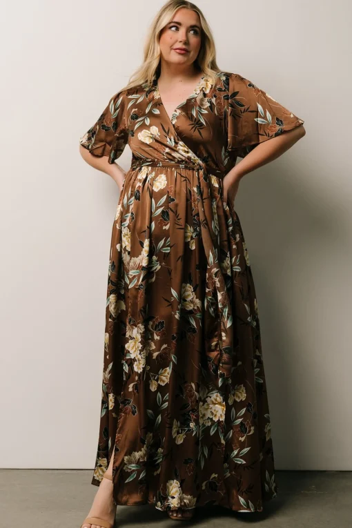 Flash Sale Sicily Satin Maxi Dress | maxi dresses | WEDDING SUITE
