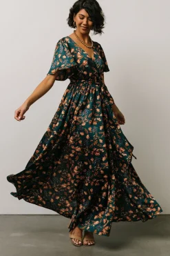 Clearance Sicily Satin Maxi Dress | maxi dresses | WEDDING SUITE