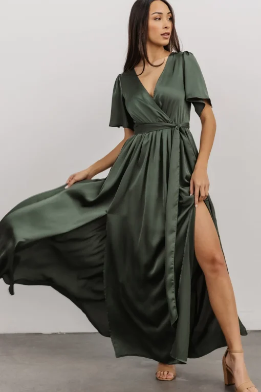Best Sale Sicily Satin Maxi Dress | maxi dresses | WEDDING SUITE