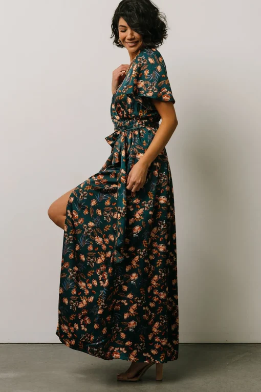 Clearance Sicily Satin Maxi Dress | maxi dresses | WEDDING SUITE