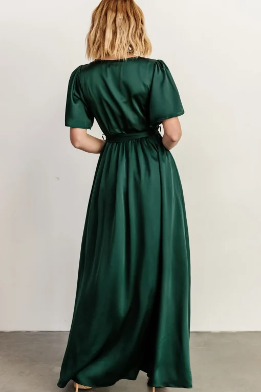 Fashion Sicily Satin Maxi Dress | maxi dresses | WEDDING SUITE