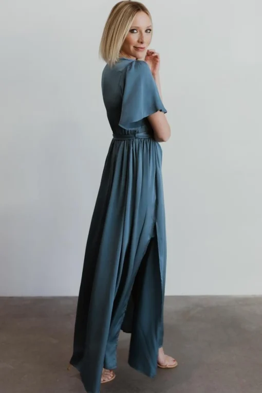 New Sicily Satin Maxi Dress | maxi dresses | WEDDING SUITE