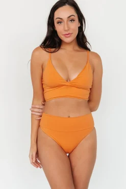 Hot Sunny High Waisted Bikini Bottom | bikini