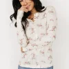 Hot Suzanne Henley Top | blouses + shirts