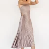 Shop Tasia One Shoulder Pleated Dress | midi dresses