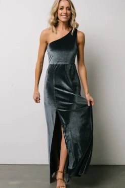 Flash Sale Tatiana Velvet One Shoulder Maxi Dress | WEDDING SUITE | wedding guest