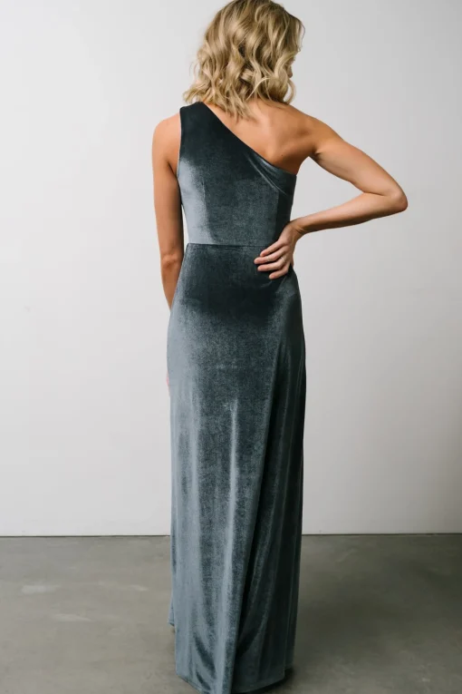 Flash Sale Tatiana Velvet One Shoulder Maxi Dress | WEDDING SUITE | wedding guest