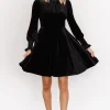 Hot Tina Velvet Short Dress | short dresses