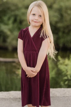 Discount Toddler Athena Pleated Midi Dress | flower girl