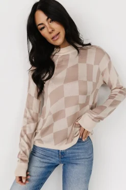 New Travis Checkered Sweater | sweaters