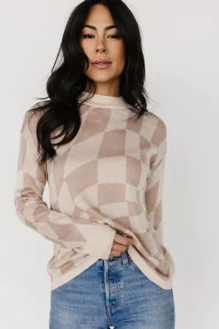 New Travis Checkered Sweater | sweaters