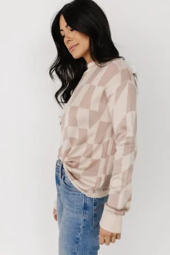 New Travis Checkered Sweater | sweaters