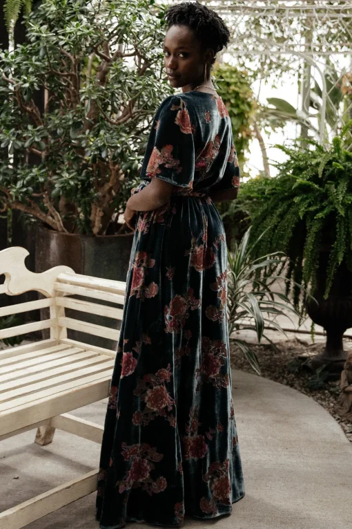 New Uma Velvet Maxi Dress | maxi dresses | WEDDING SUITE