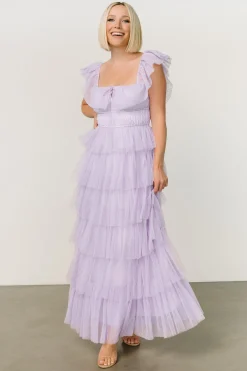 Hot Valora Swiss Dot Tulle Maxi Dress | COMING SOON