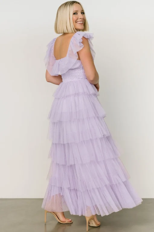 Hot Valora Swiss Dot Tulle Maxi Dress | COMING SOON