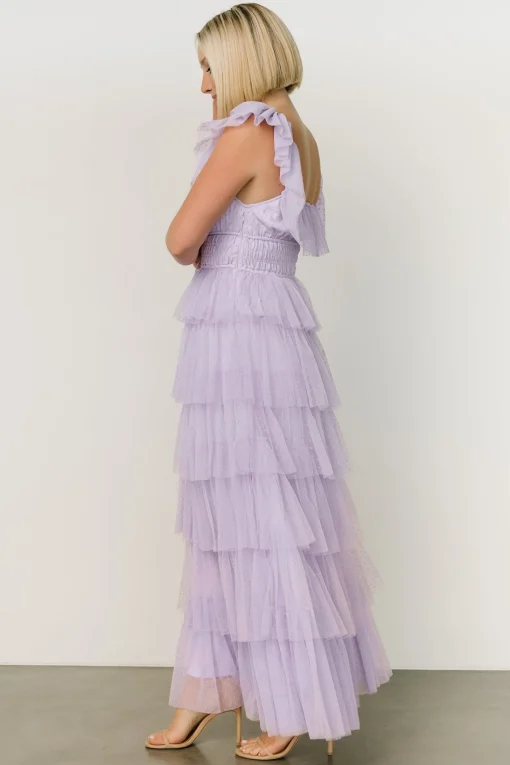 Hot Valora Swiss Dot Tulle Maxi Dress | COMING SOON