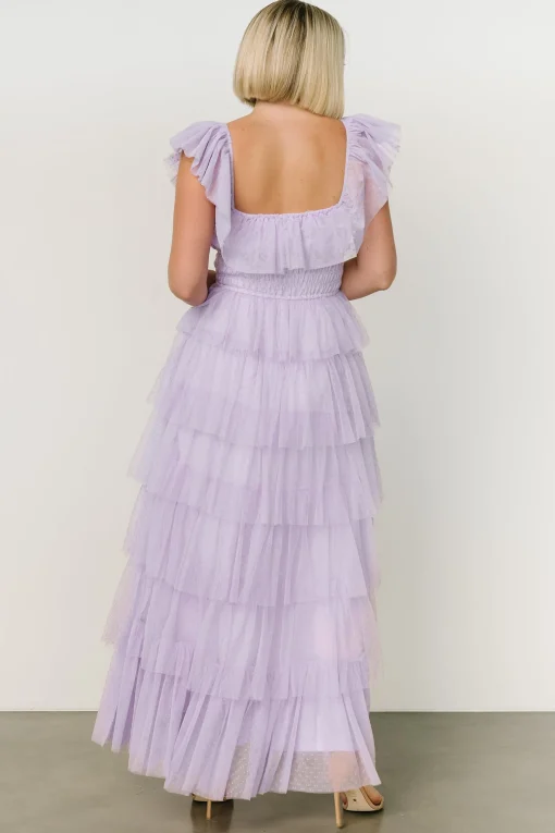 Hot Valora Swiss Dot Tulle Maxi Dress | COMING SOON