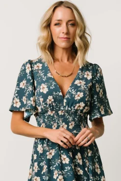 Best Sale Verona Smocked Maxi Dress | WINTER ESSENTIALS