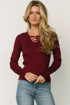 Online Wendi Ribbed Top | blouses + shirts