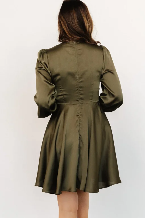 Shop Woodbury Satin Mini Dress | short dresses | WEDDING SUITE
