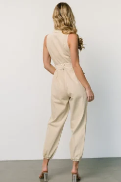 Fashion Zahara Sleeveless Jumpsuit | JUMPSUITS + ROMPERS